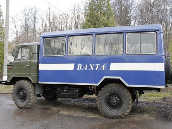 Вахтовый автобус на базе ГАЗ-66