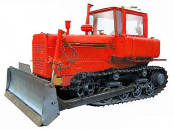 Трактор гусеничный ДТ-75 с бульдозерным оборудованием